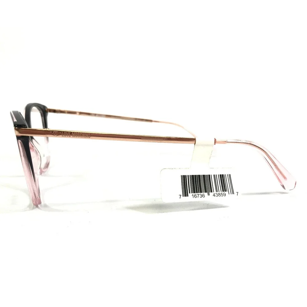 Love Moschino Eyeglasses Frames MOL572SAM 03H2 Blackpink Butterfly 53-17-140